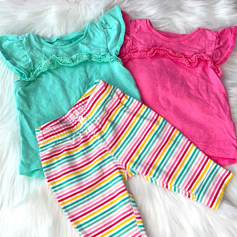 💓4 FOR $16💓 Baby Girl Matching Outfit